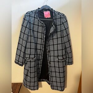 Kate Spade Tweed Driving Coat